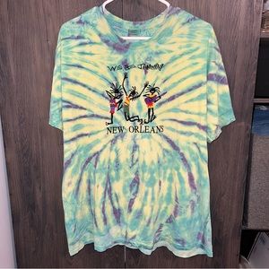 Vintage New Orleans Tie-Dye Shirt